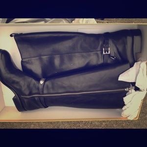 Michael Kors Arley Leather Boots